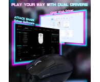 Attack Shark X1 Touchpad PAW3395PRO Omron czarna ze stacją ładującą 6972792470948 - 1349825 - zdjęcie 9